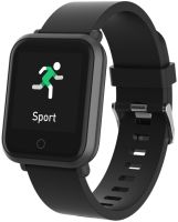 Volkano Active Tech Serene Series watch with heart rate Monitor - Black