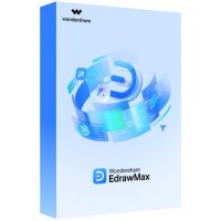 EMX001 Wondershare EdrawMax Diagram Software Business (Digital annual License)